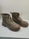New fashionable and trendy women's shoes in sporty brown details Picture